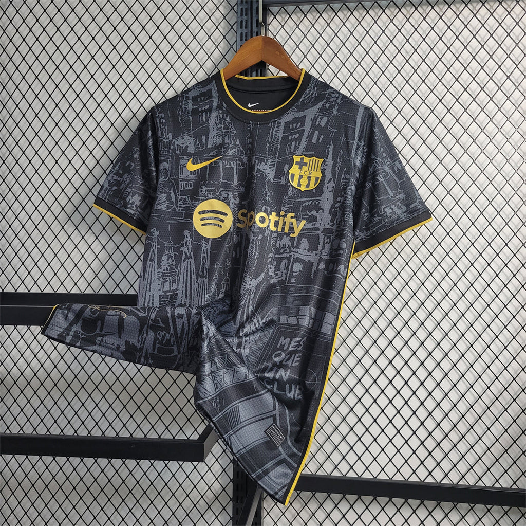 Maillot Concept Barça - Noir & Or